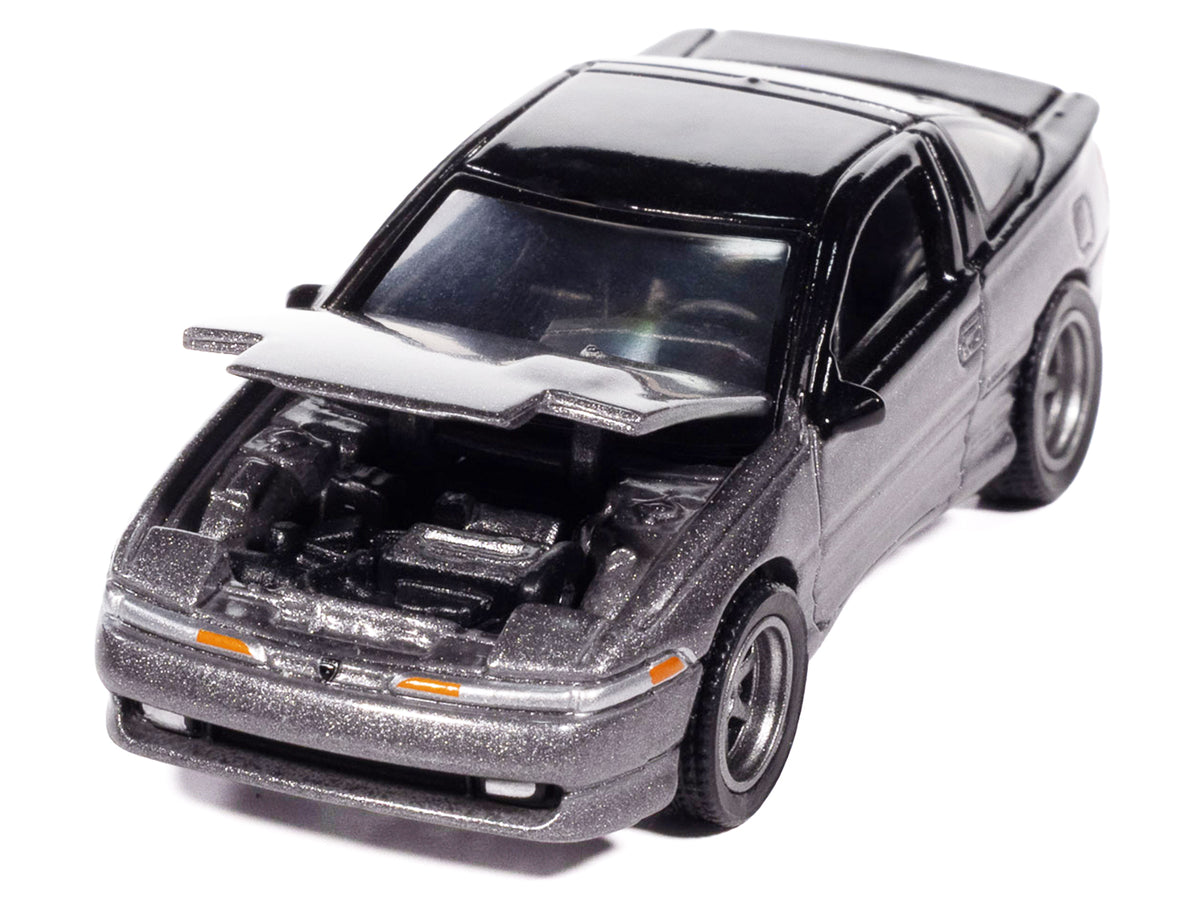 1991 Eagle Talon TSi Medium Quartz Metallic with Black Top "Modern Muscle" Series 1/64 Diecast Model Car