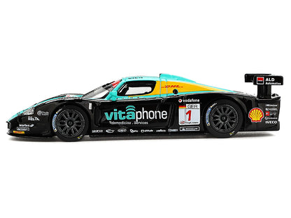 Maserati MC12 Competizione #1 Michael Bartels - Andrea Bertolini - Eric van de Poele - Stephane Sarrazin "Vitaphone Racing Team" Winner "24 Hours of Spa" (2008) 1/64 Diecast Model Car