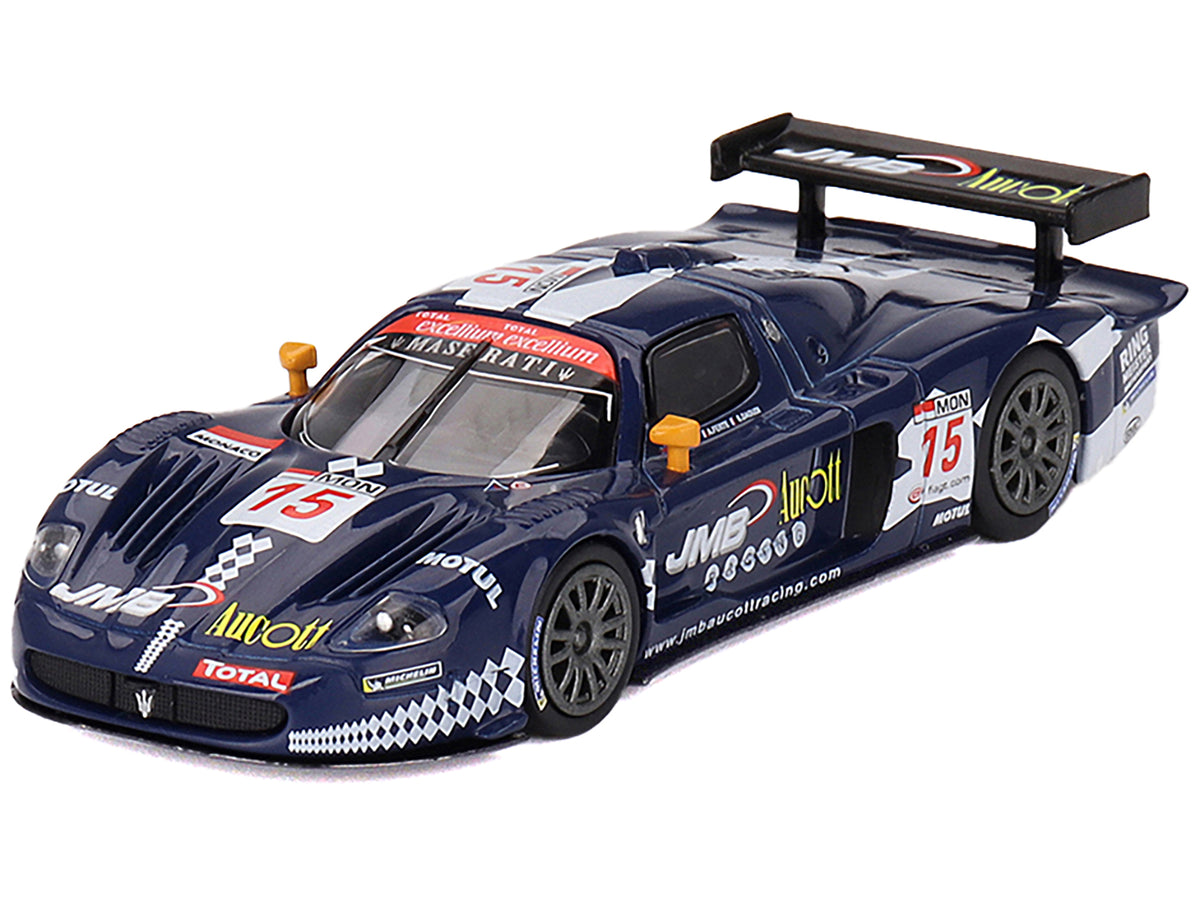 Maserati MC12 Competizione #15 Ben Aucott - Alain Ferte - Stephane Daoudi "JMB Racing" "24 Hours of Spa" (2008) 1/64 Diecast Model Car