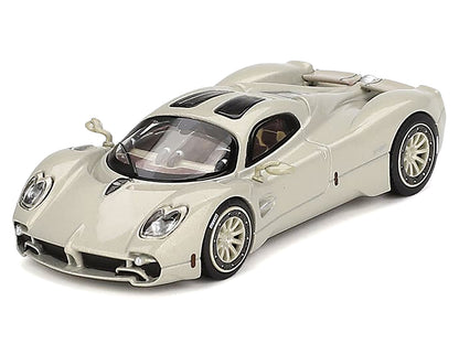 Pagani Utopia Presentation Grigio Rinascimento Silver 1/64 Diecast Model Car
