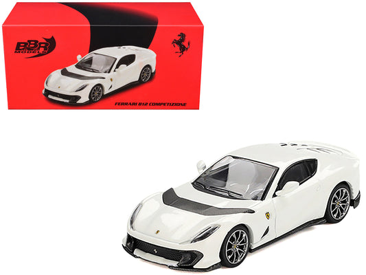 Ferrari 812 Competizione Bianco Avus White 1/64 Diecast Model Car