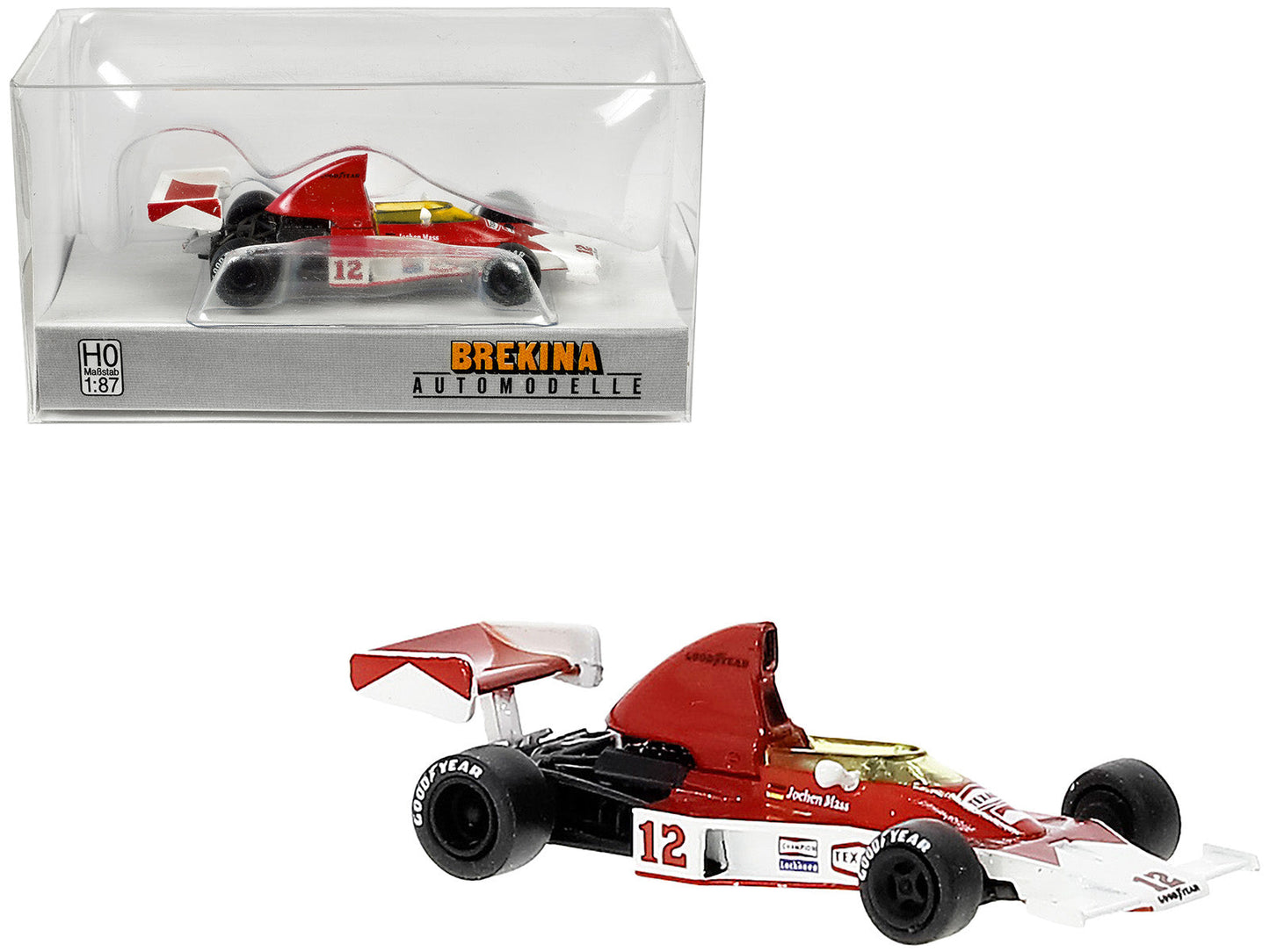McLaren M23 #12 Jochen Mass "Formula One F1 World Championship" (1976) 1/87 (HO) Scale Model Car