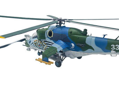 Mil Mi-35 (Mi-24V) Hind Helicopter "3361 221 Squadron 22 Wing NATO Tiger Meet Cambrai France" (2011) Czech Air Force 1/48 Diecast Model