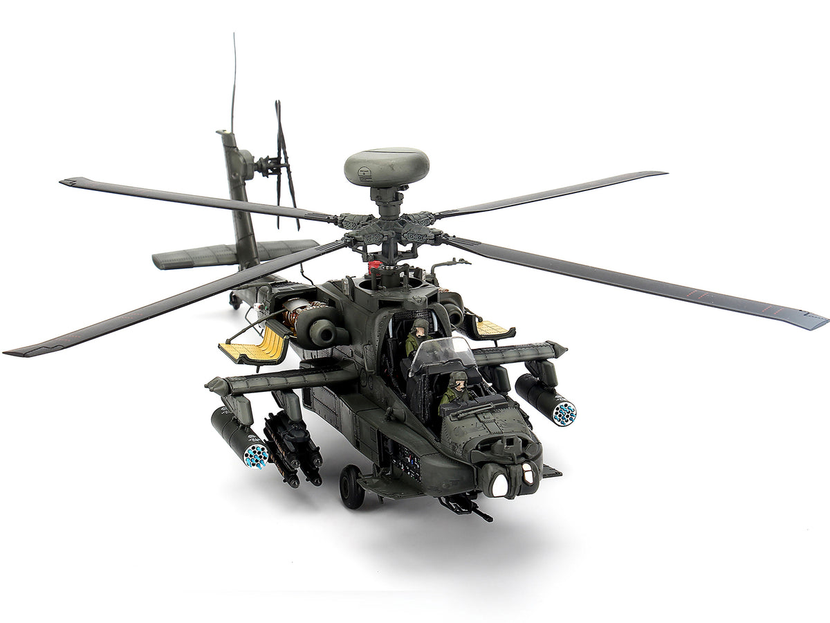 Hughes AH-64D Apache Longbow Helicopter "Charlie Company 1st Battalion 227th Aviation Regiment 1st Cavalry Division Operation Iraqi Freedom" (2003) United States Army 1/48 Diecast Model