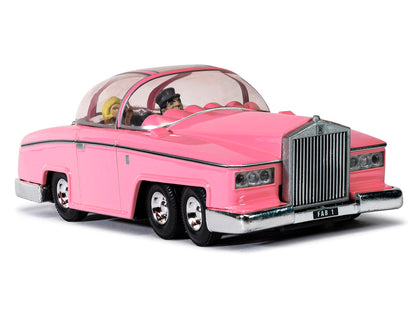 Rolls Royce FAB 1 Pink with Figures "Thunderbirds" (1965-1966) TV Series "F.A.B. Collection" Diecast Model