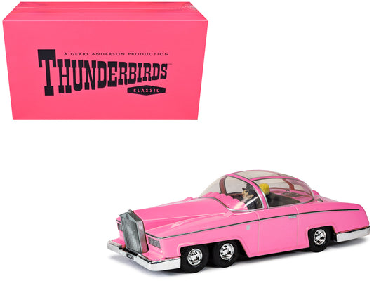 Rolls Royce FAB 1 Pink with Figures "Thunderbirds" (1965-1966) TV Series "F.A.B. Collection" Diecast Model