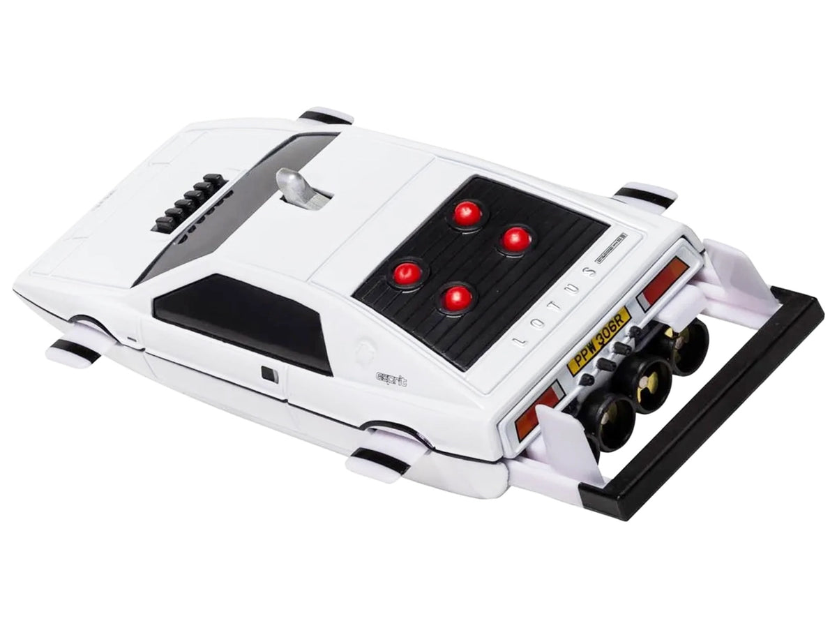 Lotus Esprit S1 Submarine White James Bond 007 "The Spy Who Loved Me" (1977) Movie Diecast Model Car