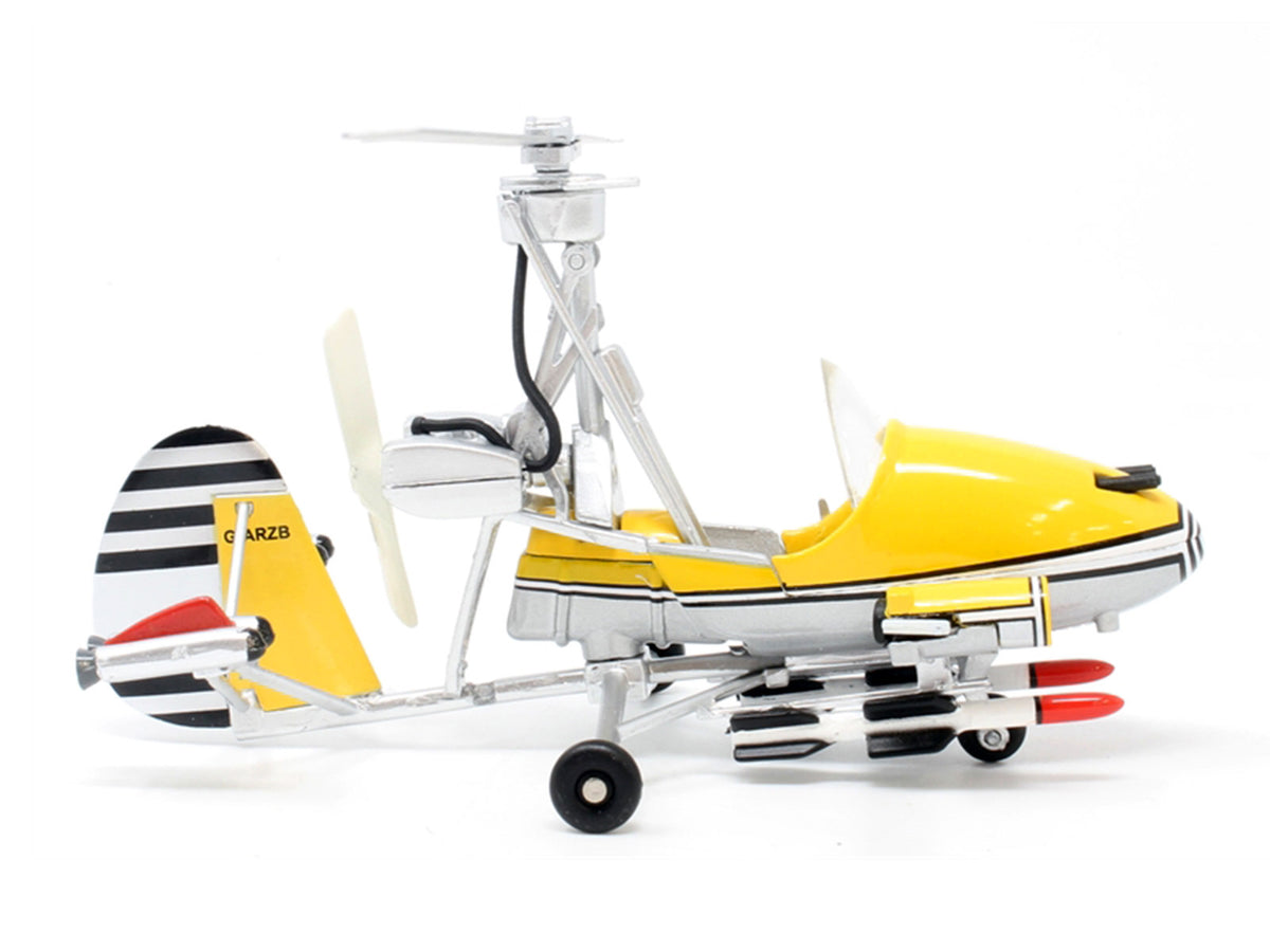 Little Nellie Gyrocopter Yellow James Bond 007 "You Only Live Twice" (1967) Movie Diecast Model