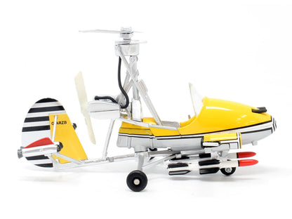 Little Nellie Gyrocopter Yellow James Bond 007 "You Only Live Twice" (1967) Movie Diecast Model