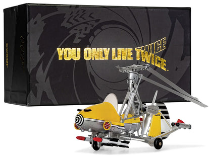Little Nellie Gyrocopter Yellow James Bond 007 "You Only Live Twice" (1967) Movie Diecast Model