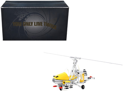 Little Nellie Gyrocopter Yellow James Bond 007 "You Only Live Twice" (1967) Movie Diecast Model