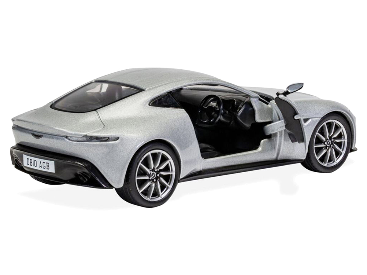 Aston Martin DB10 RHD (Right Hand Drive) Silver Metallic James Bond 007 "Spectre" (2015) Movie Diecast Model Car