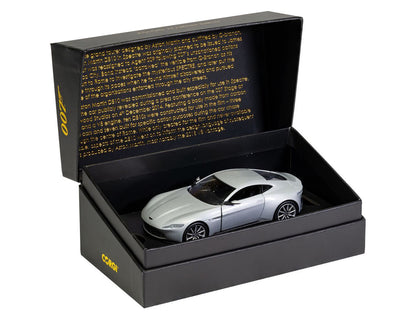 Aston Martin DB10 RHD (Right Hand Drive) Silver Metallic James Bond 007 "Spectre" (2015) Movie Diecast Model Car