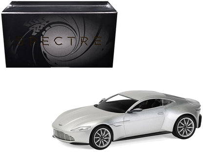 Aston Martin DB10 RHD (Right Hand Drive) Silver Metallic James Bond 007 "Spectre" (2015) Movie Diecast Model Car