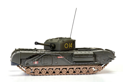 Churchill Mk.IV Tank "'To Catch a Tiger' 'Toledo' C Squadron 14 Troop 21st Army Tank Brigade Tunisia" (1943) British Royal Army "Military Legends" Series 1/50 Diecast Model