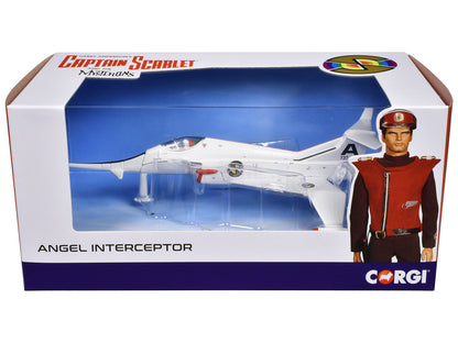Angel Interceptor Aircraft "World Army Air Force" White "Captain Scarlet and the Mysterons" (1967-1968) TV Series Diecast Model