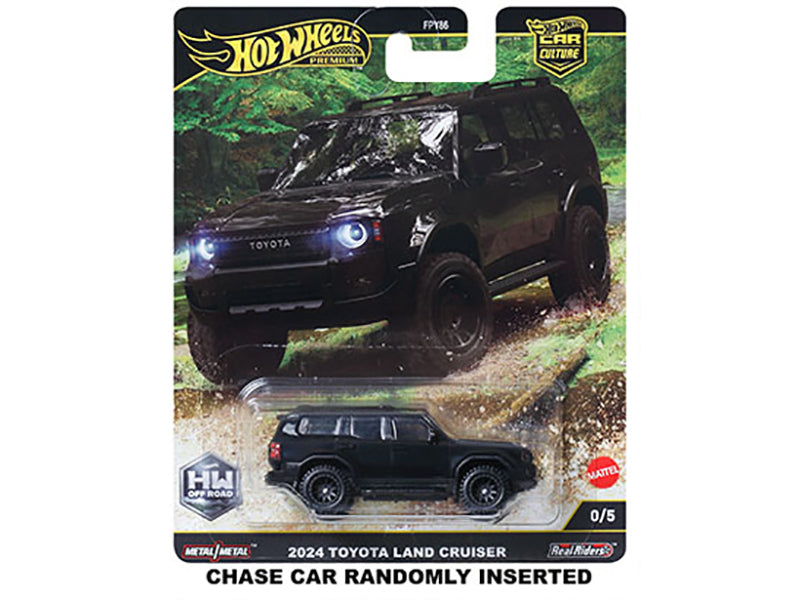 "HW Off Road" 5 piece Set "Car Culture" 2024 Series H Diecast Model Cars