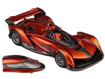 McLaren Solus GT Orange Metallic 1/64 Diecast Model Car