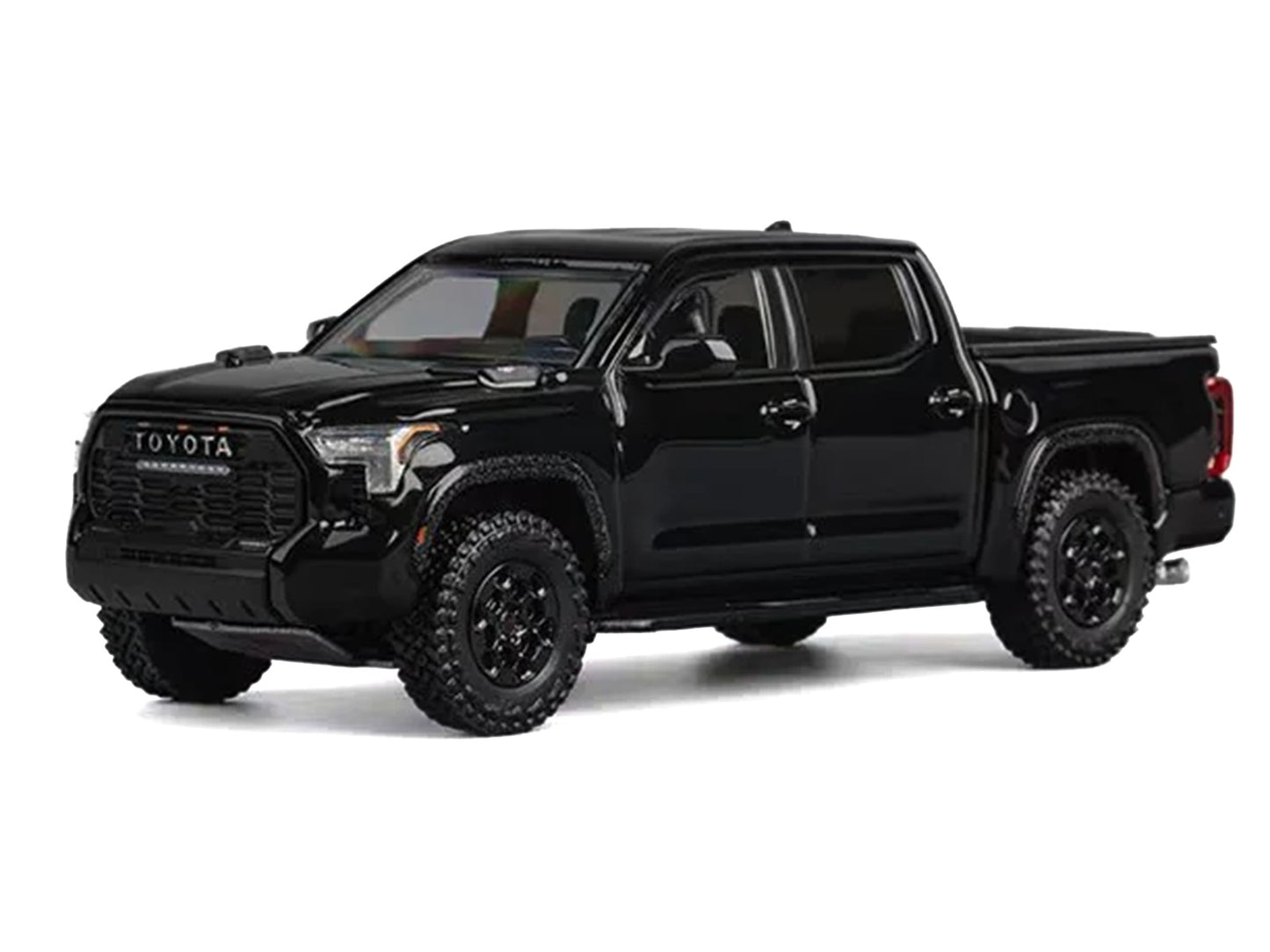 Toyota Tundra Pickup Truck Black 1/64 Diecast Model Car