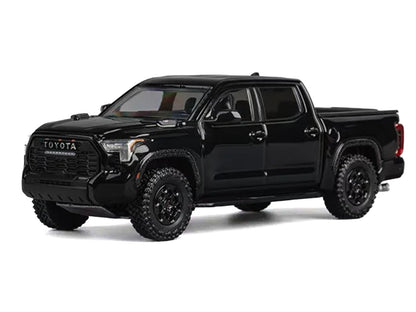 Toyota Tundra Pickup Truck Black 1/64 Diecast Model Car