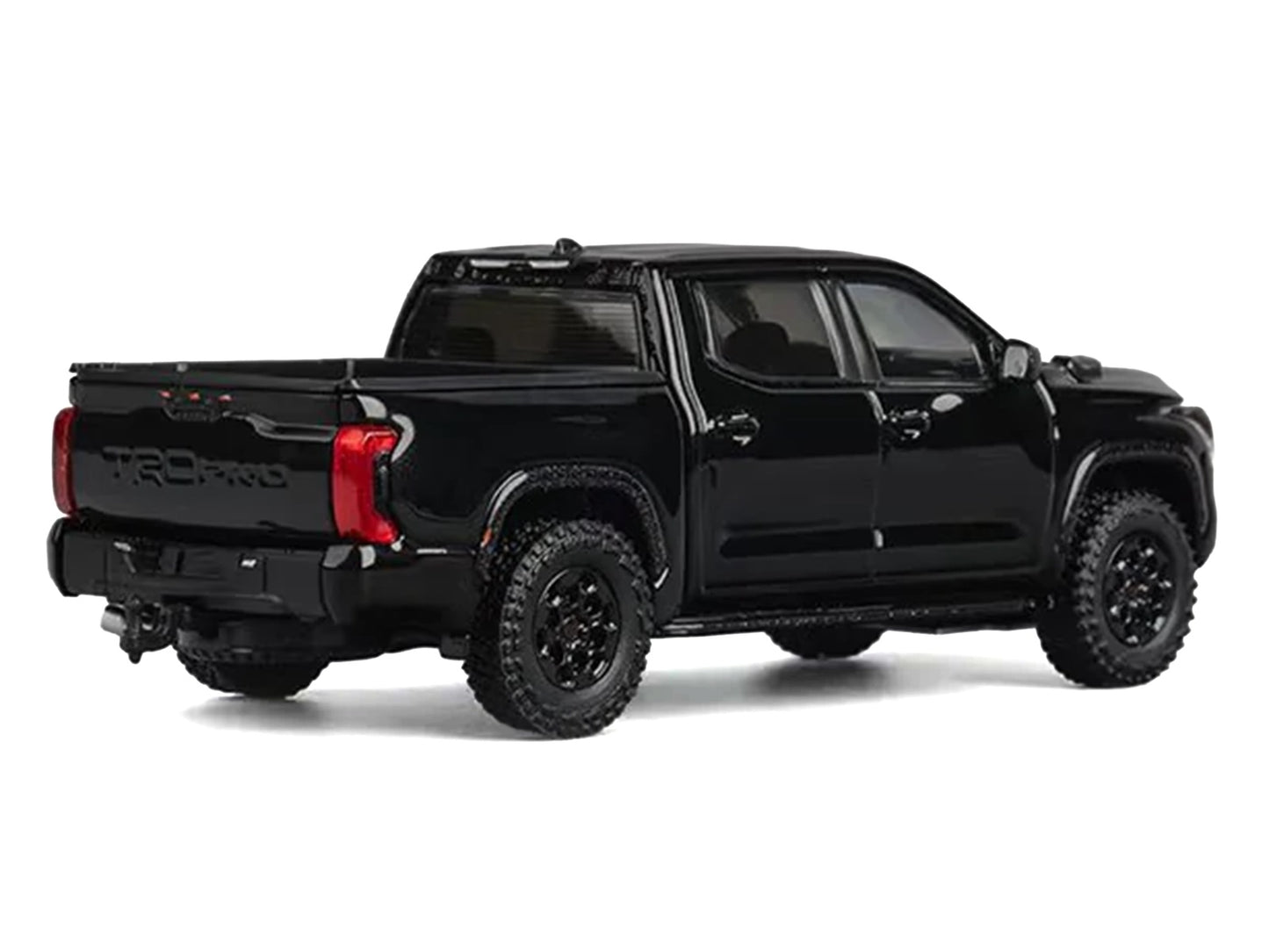 Toyota Tundra Pickup Truck Black 1/64 Diecast Model Car