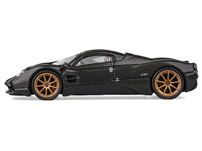 Pagani Utopia Full Carbon with Gold Wheels 1/64 Diecast Model Car