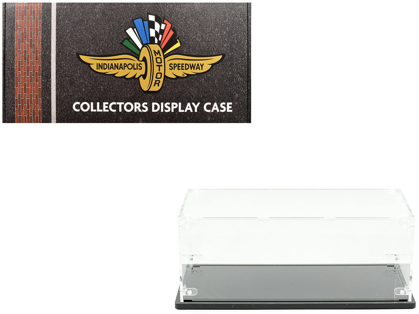Collectible Display Show Case "Yard of Bricks - Indianapolis Motor Speedway" for 1/18 Scale Model Cars