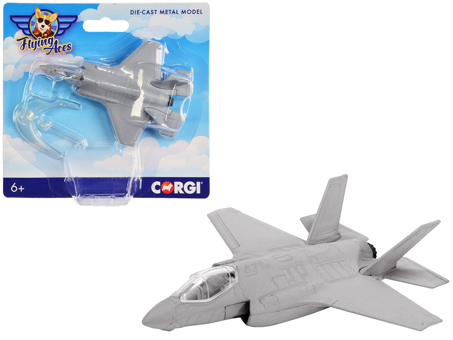Lockheed Martin F-35 Lightning Fighter Aircraft "Flying Aces" Series Diecast Model