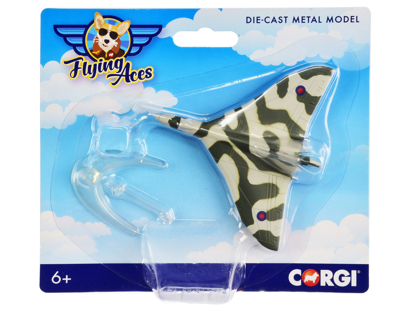 Avro Vulcan Strategic Bomber Aircraft "RAF" "Flying Aces" Series Diecast Model