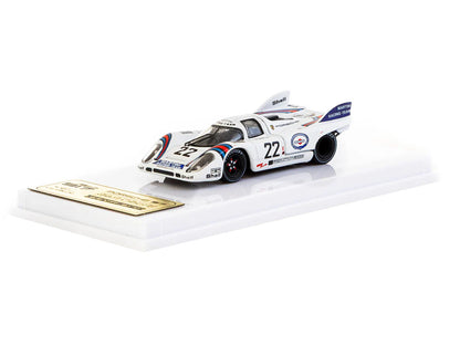 Porsche 917K #22 Gijs van Lennep - Helmut Marko "Martini Racing" Winner "24 Hours of Le Mans" (1971) "Curitiba64" Series 1/64 Diecast Model Car
