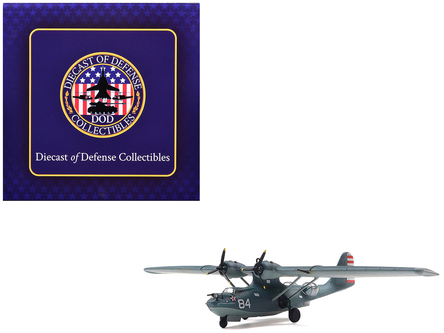 Consolidated PBY-5A Catalina Aircraft "United States Navy" 1/144 Diecast Model
