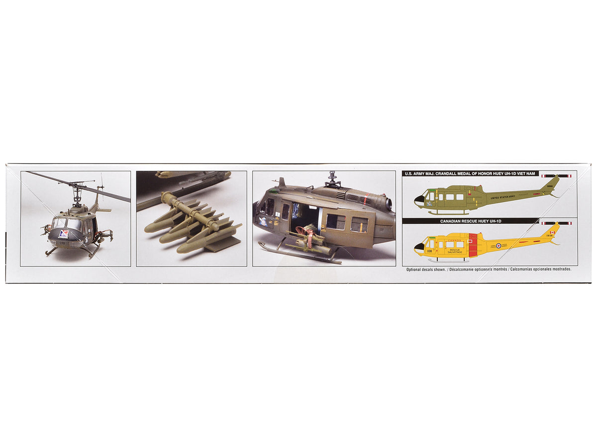 Level 4 Model Kit Bell UH-1D Iroquois "Huey" Gunship Helicopter 1/32 Scale Model