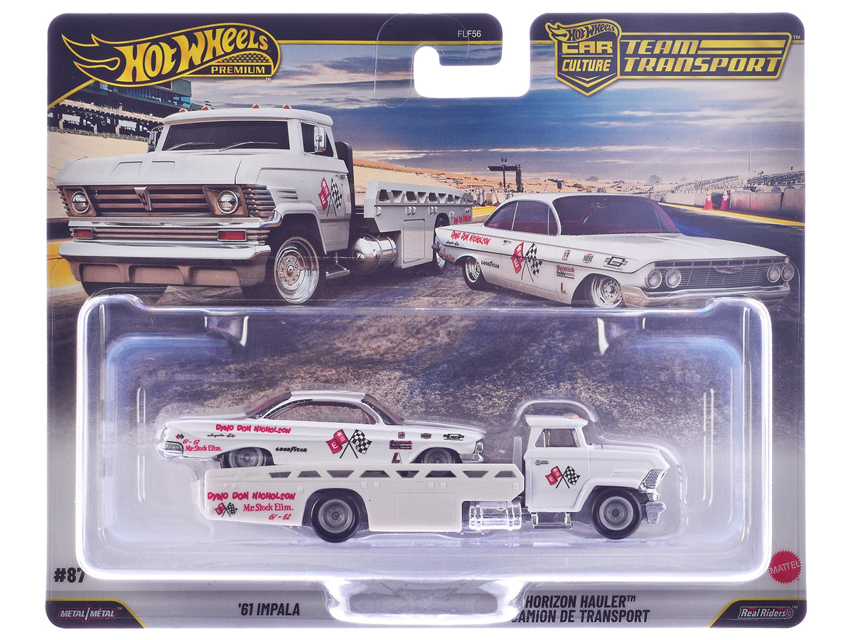 "Team Transport" 3 piece Set J 2025 "Car Culture" Series Diecast Model Cars
