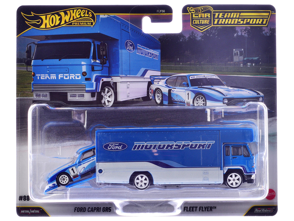 "Team Transport" 3 piece Set J 2025 "Car Culture" Series Diecast Model Cars
