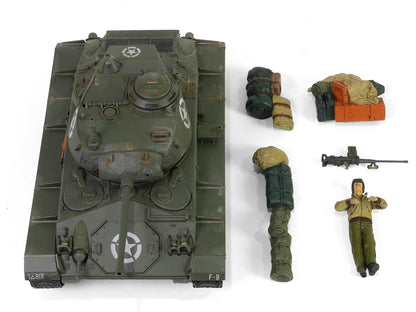 M24 Chaffee Light Tank "8th Armored Division 36th Tank Batallion, Rheinberg Germany World War II" (1945) United States Army "Armoured Fighting Vehicle" Series 1/32 Diecast Model