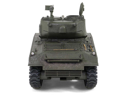 U.S. Sherman M4A3(76) Medium Tank "THUNDERBOLT IV 37th Tank Battalion 4th Armored Division Bastogne" (1944) United States Army "Mini AFV" Series 1/64 Diecast Model