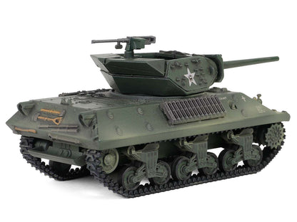 U.S. Army M10 GMC Tank "702nd Tank Destroyer Battalion Normandy France" (1944) United States Army "Mini AFV" Series 1/64 Diecast Model