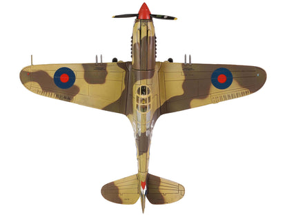 Curtiss P-40B Tomahawk MK IIB Aircraft Fighter "112 Squadron (Royal Air Force) AK402 GA-F North Africa" (October 1941) "WW2 Aircrafts Series" 1/72 Diecast Model