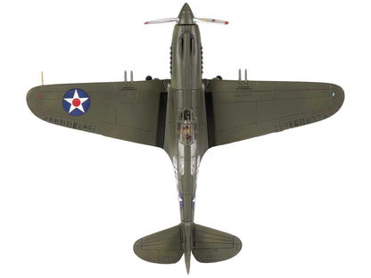 Curtiss P-40B HAWK 81A-2 (P-8127) Aircraft Fighter "47th Pursuit Squadron (15th Pursuit Group) Serial : 316/15P Hawaiian Islands Pearl Habor" (7 December 1941) "WW2 Aircrafts Series" 1/72 Diecast Model
