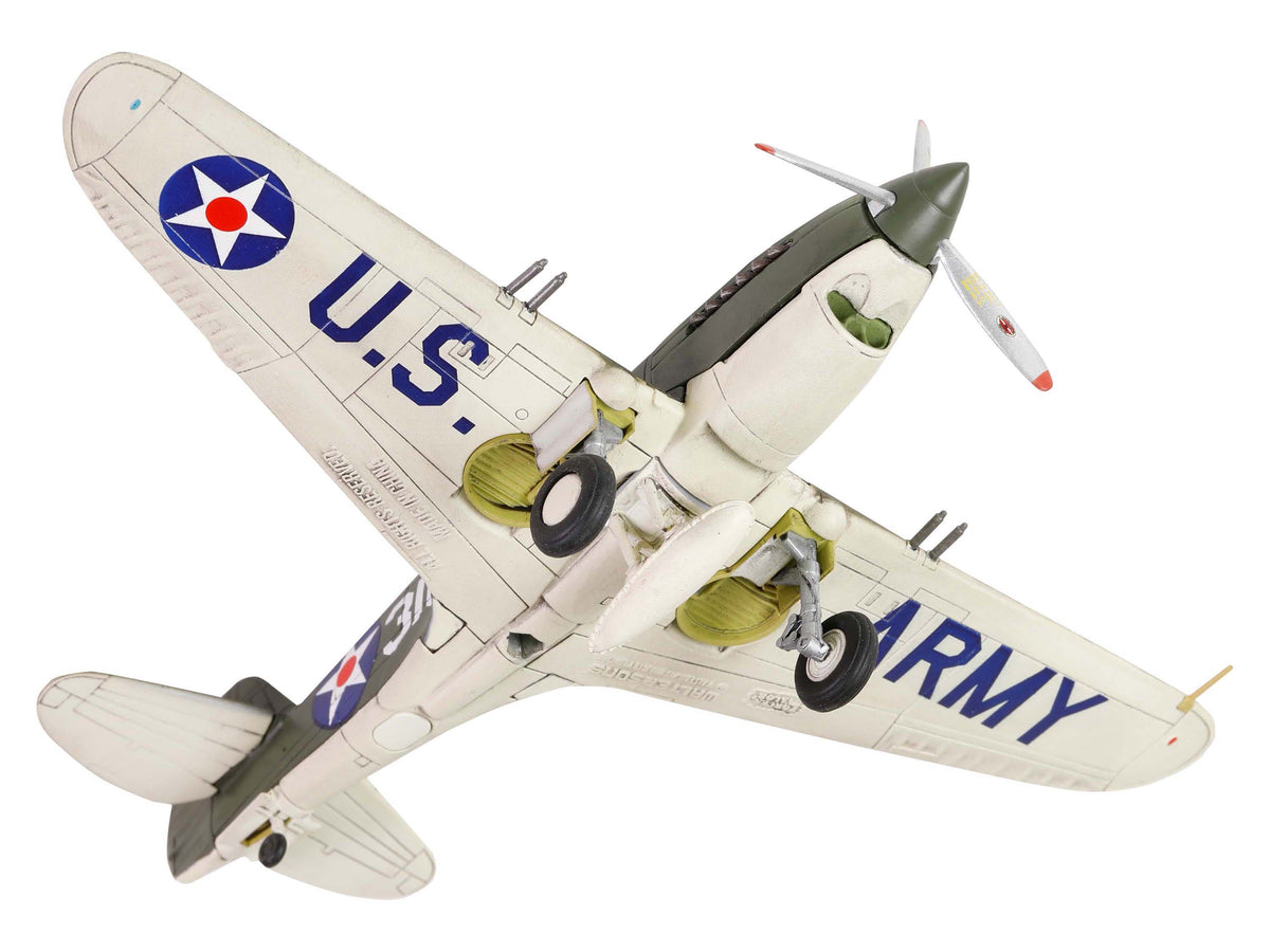 Curtiss P-40B HAWK 81A-2 (P-8127) Aircraft Fighter "47th Pursuit Squadron (15th Pursuit Group) Serial : 316/15P Hawaiian Islands Pearl Habor" (7 December 1941) "WW2 Aircrafts Series" 1/72 Diecast Model