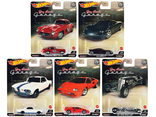 "Jay Leno’s Garage" 5 piece Set "Car Culture" Series Diecast Model Cars