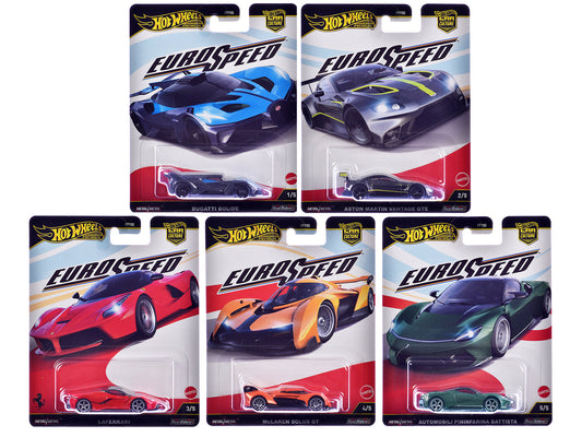 "Euro Speed" 5 piece Set "Car Culture" 2025 Series L Diecast Model Cars