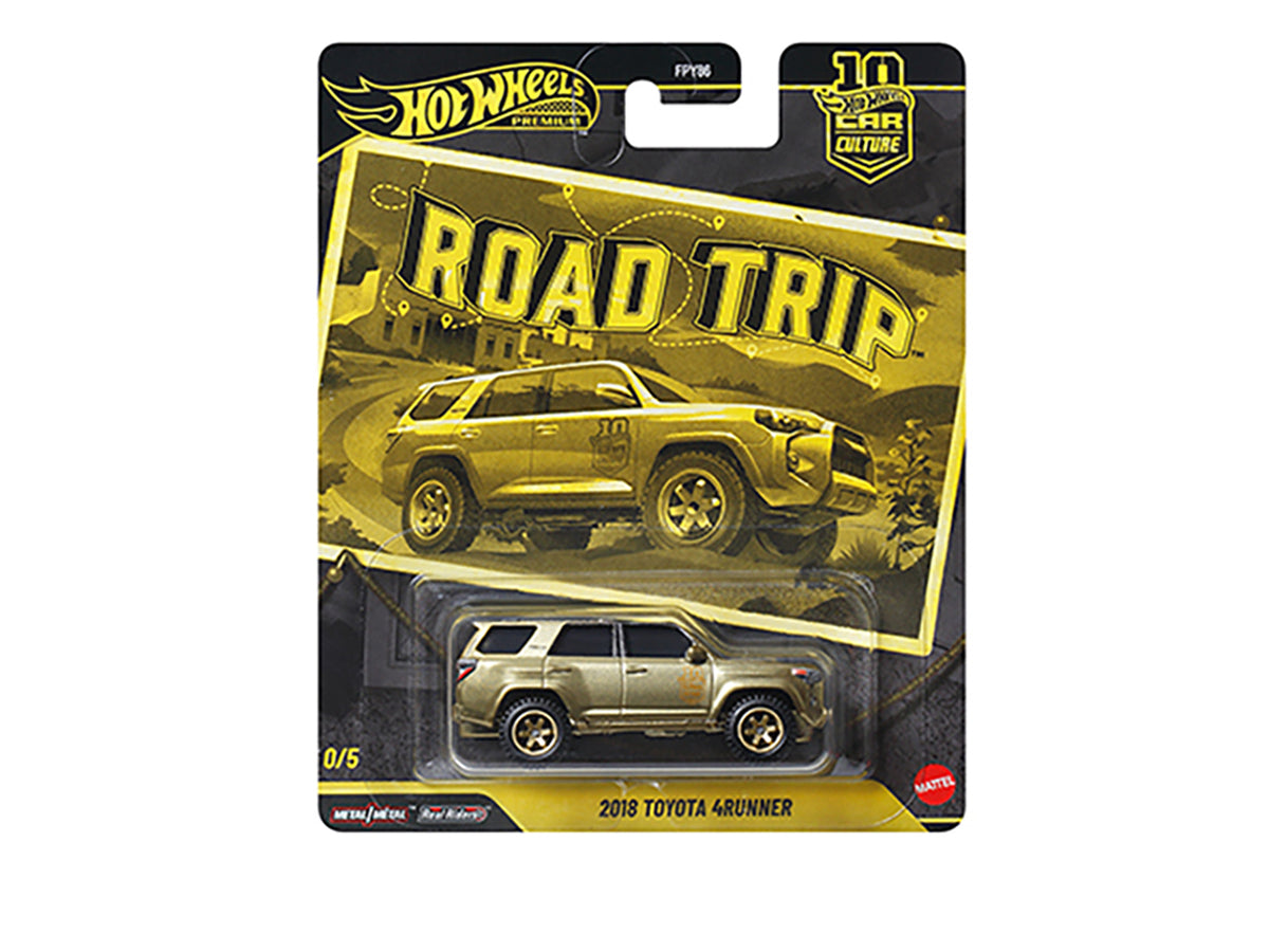 "Road Trip" 5 piece Set "Car Culture 10th Anniversary" Series V Diecast Model Cars