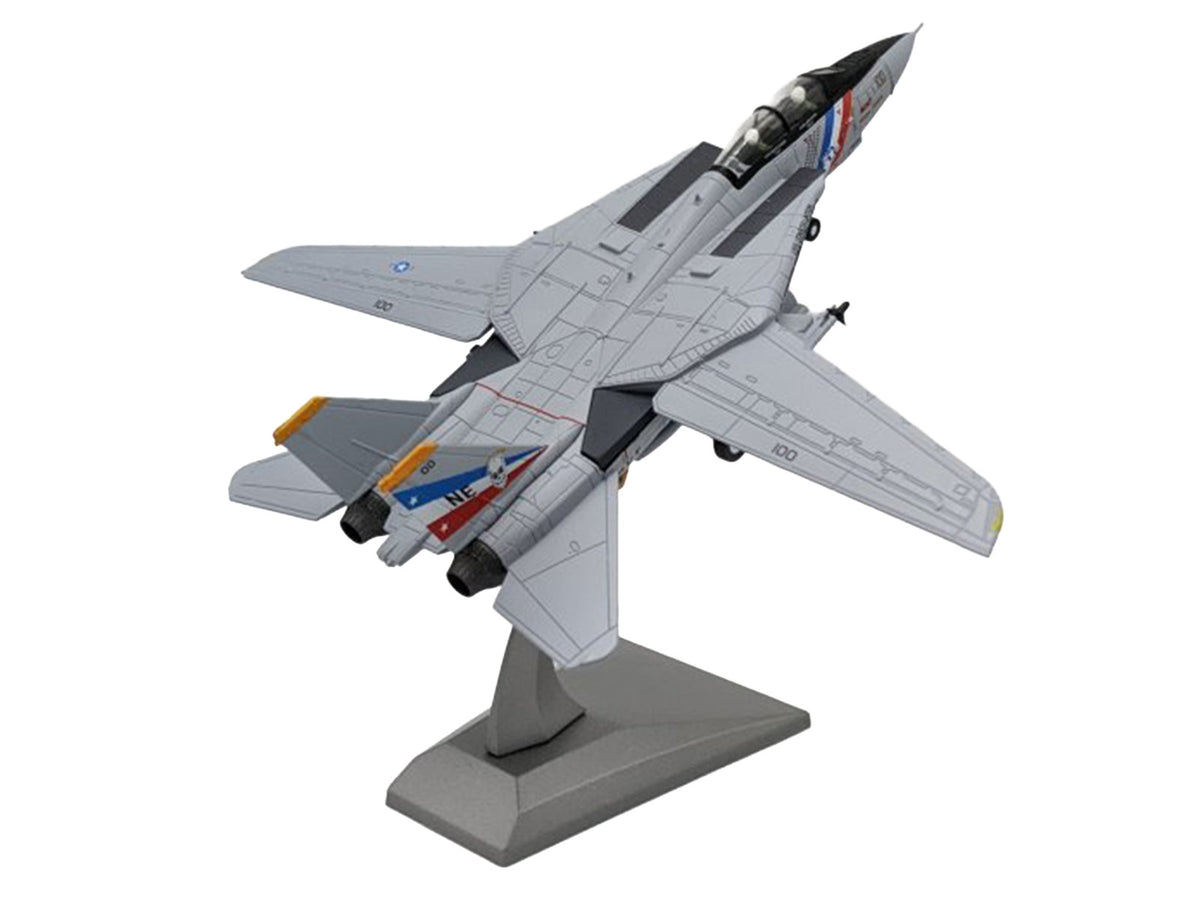 Grumman F-14D Tomcat Aircraft "VF-2 Bounty Hunters USS Constellation" (1990s) United States Navy 1/100 Diecast Model Airplane