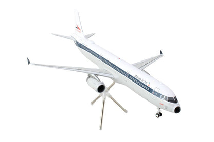Airbus A321 Commercial Aircraft "American Airlines - Allegheny" (N579UW) White with Blue Stripes "Gemini 200" Series 1/200 Diecast Model Airplane
