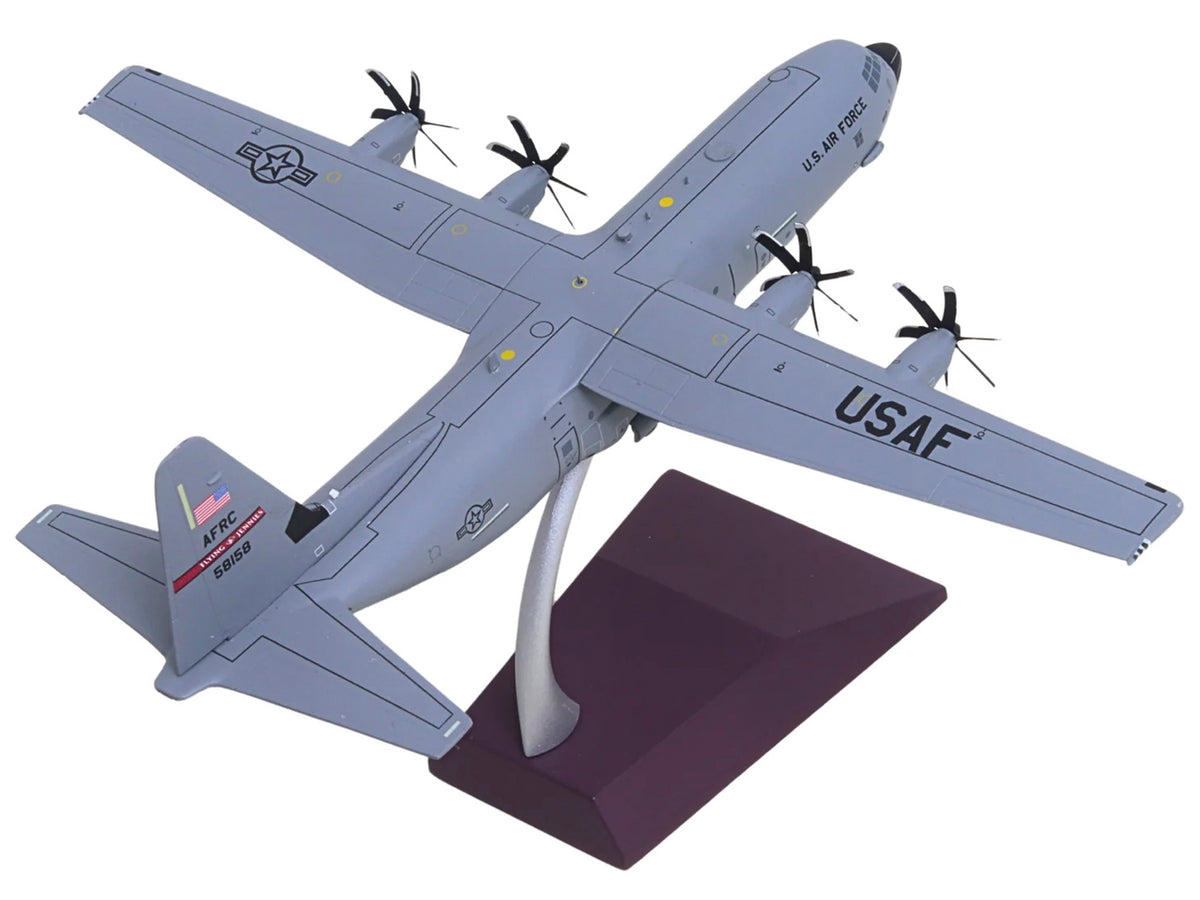 Lockheed C-130J-30 Super Hercules Transport Aircraft "05-8158 Flying Jennies 815th Airlift Squadron Keesler Air Force Base" United States Air Force "Gemini 200" Series 1/200 Diecast Model