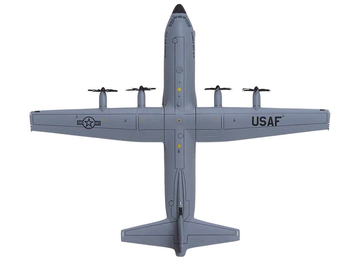 Lockheed C-130J-30 Super Hercules Transport Aircraft "05-8158 Flying Jennies 815th Airlift Squadron Keesler Air Force Base" United States Air Force "Gemini 200" Series 1/200 Diecast Model