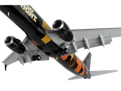 Boeing 737-900ER Commercial Aircraft with Flaps Down "Alaska Airlines - Our Commitment" Black with Graphics "Gemini 200" Series 1/200 Diecast Model Airplane