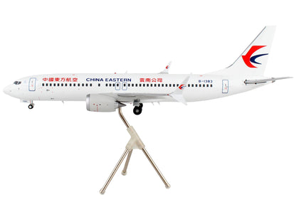 Boeing 737 MAX 8 Commercial Aircraft "China Eastern Airlines" White "Gemini 200" Series 1/200 Diecast Model Airplane