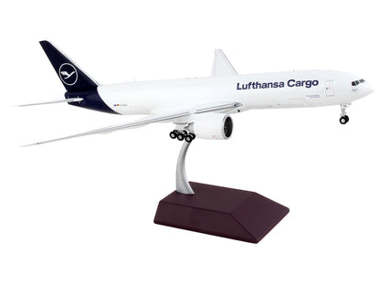 Boeing 777F Commercial Aircraft "Lufthansa Cargo" White with Blue Tail "Gemini 200" Series 1/200 Diecast Model Airplane